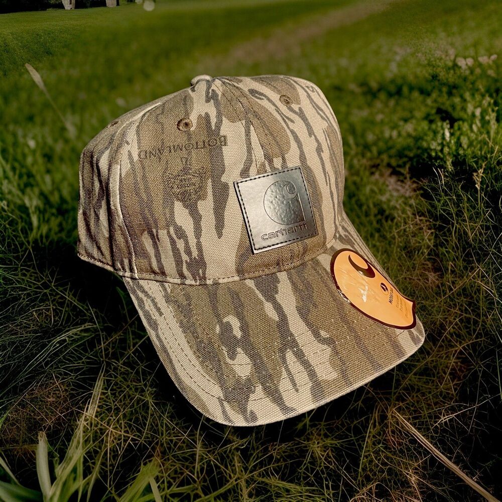 New Carhartt Hat Leather Patch